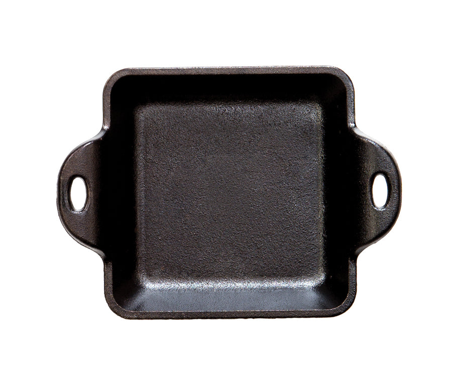 Heat-Treated 10 Ounce Square Cast Iron Mini Server? - Lodge