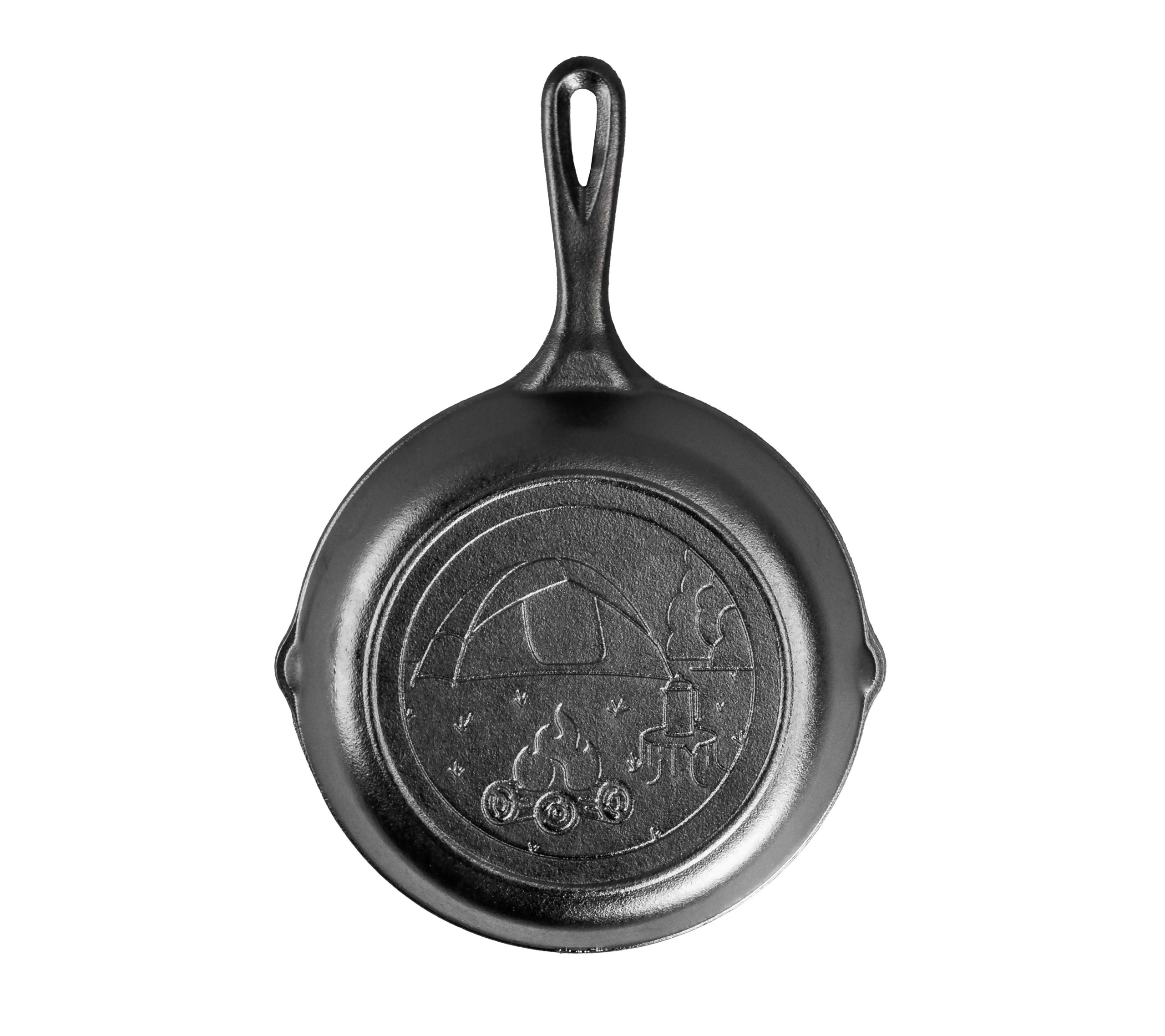 Wanderlust 8 Inch Cast Iron Tent Skillet - Lodge