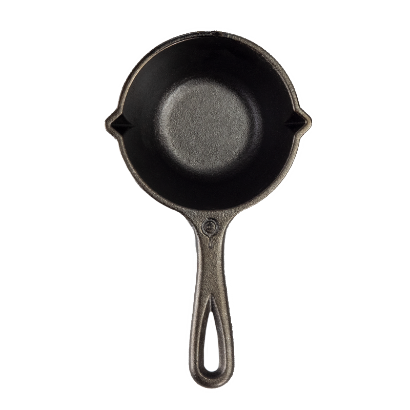 Cast Iron Melting Pot and Silicone Brush - Lodge