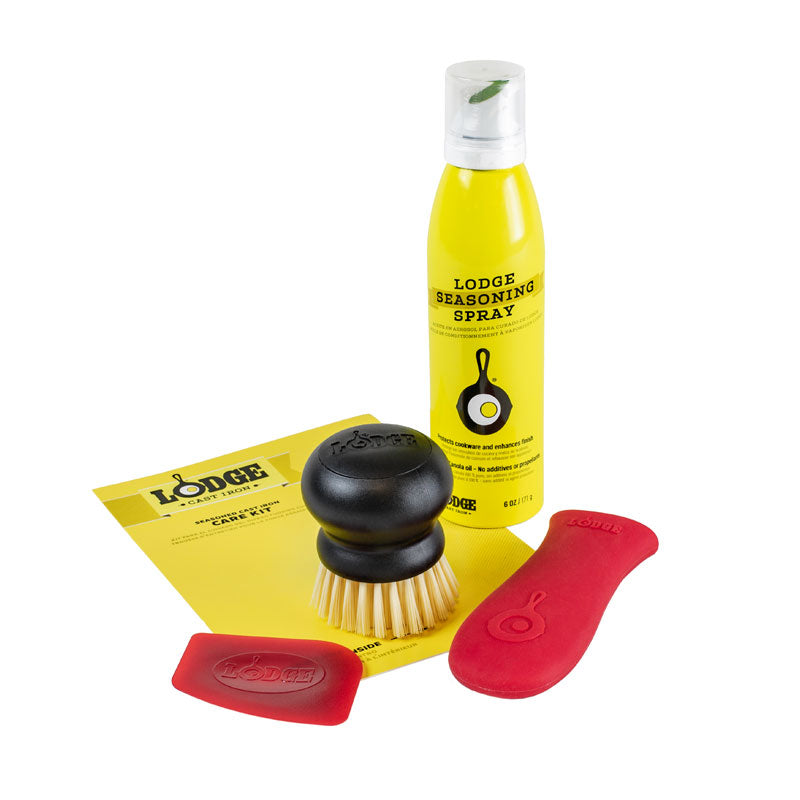 Seasoned Cast Iron Care Kit - Lodge