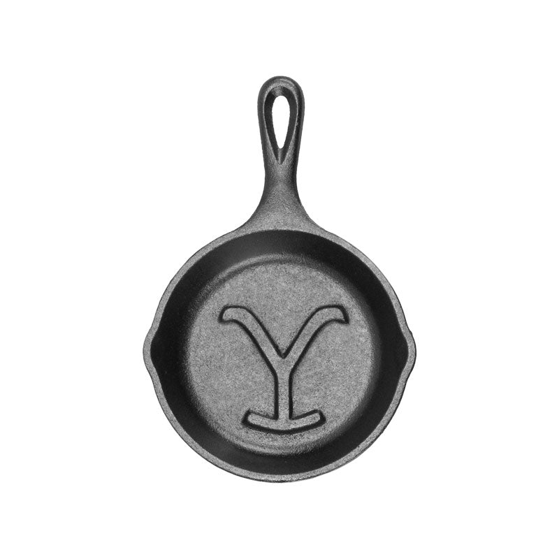 Yellowstone? 5 Inch Seasoned Cast Iron Power Y Mini Skillet - Lodge