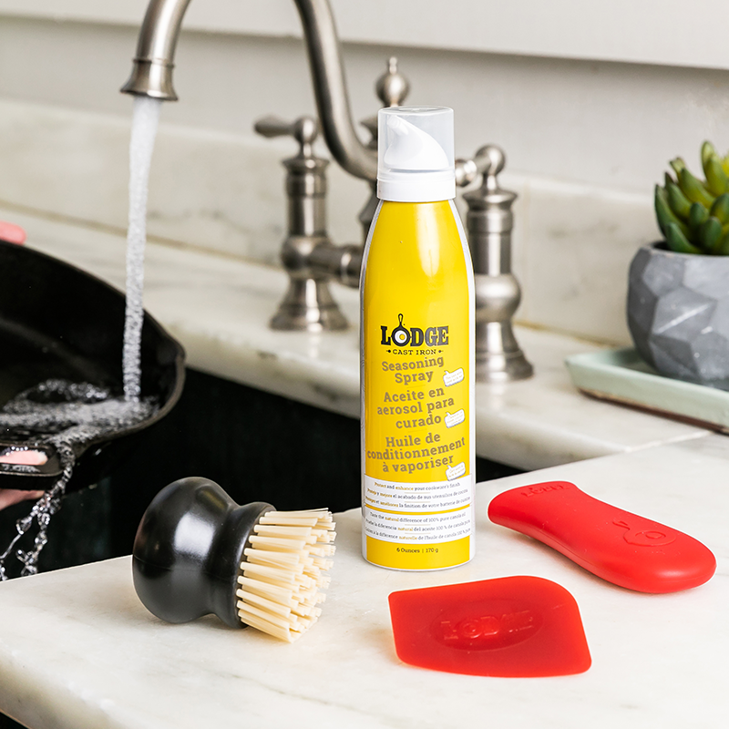 Seasoned Cast Iron Care Kit - Lodge