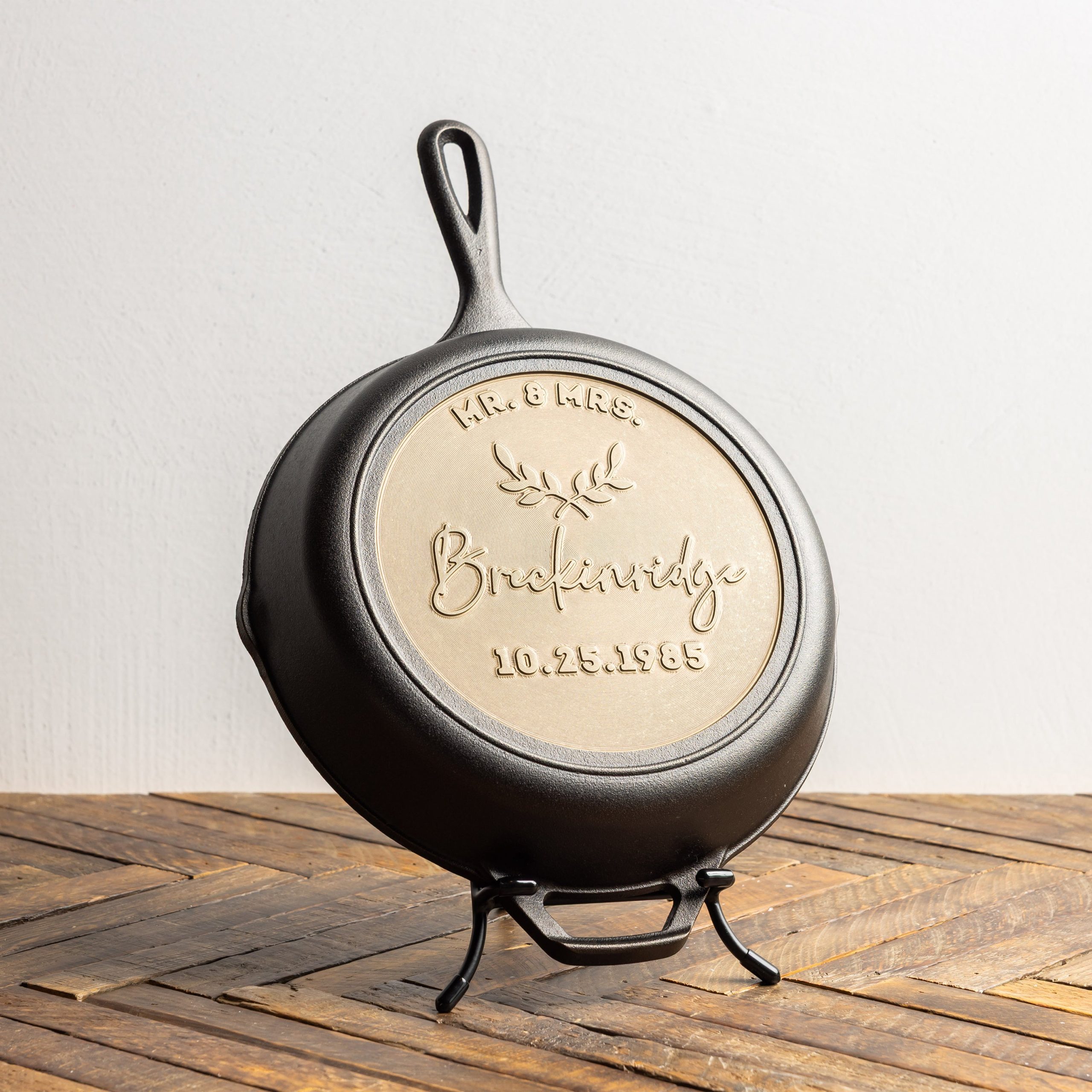 Custom Engraved Milestone Skillet - Lodge
