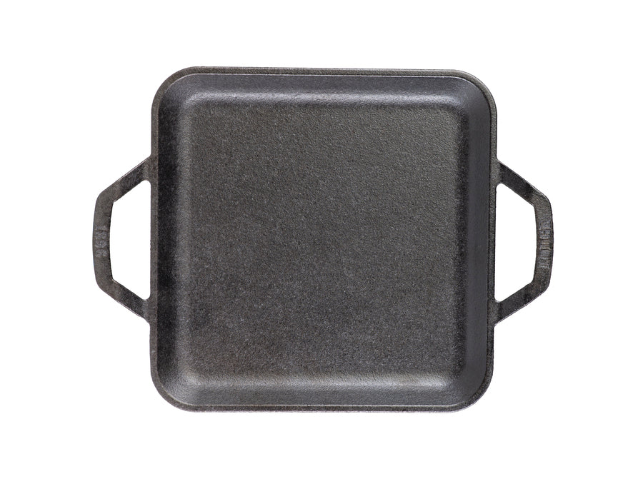 Chef Collection 11 Inch Cast Iron Square Griddle? - Lodge