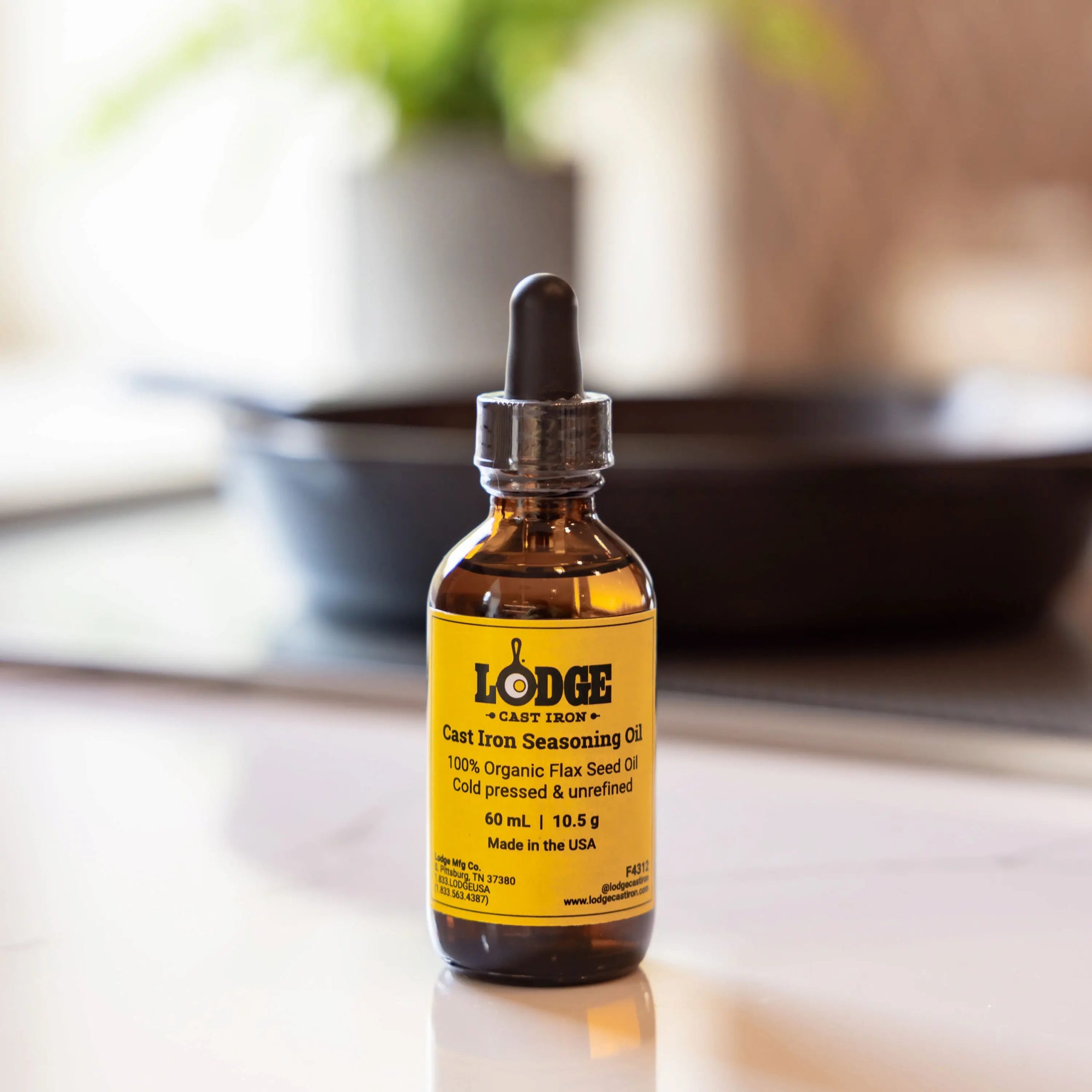 Custom Skillet Seasoning Oil - Lodge