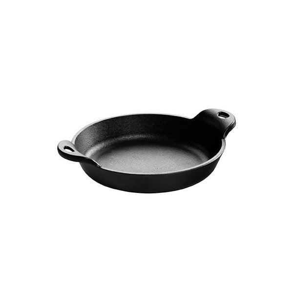 Heat-Treated 14 Ounce Round Cast Iron Mini Server? - Lodge