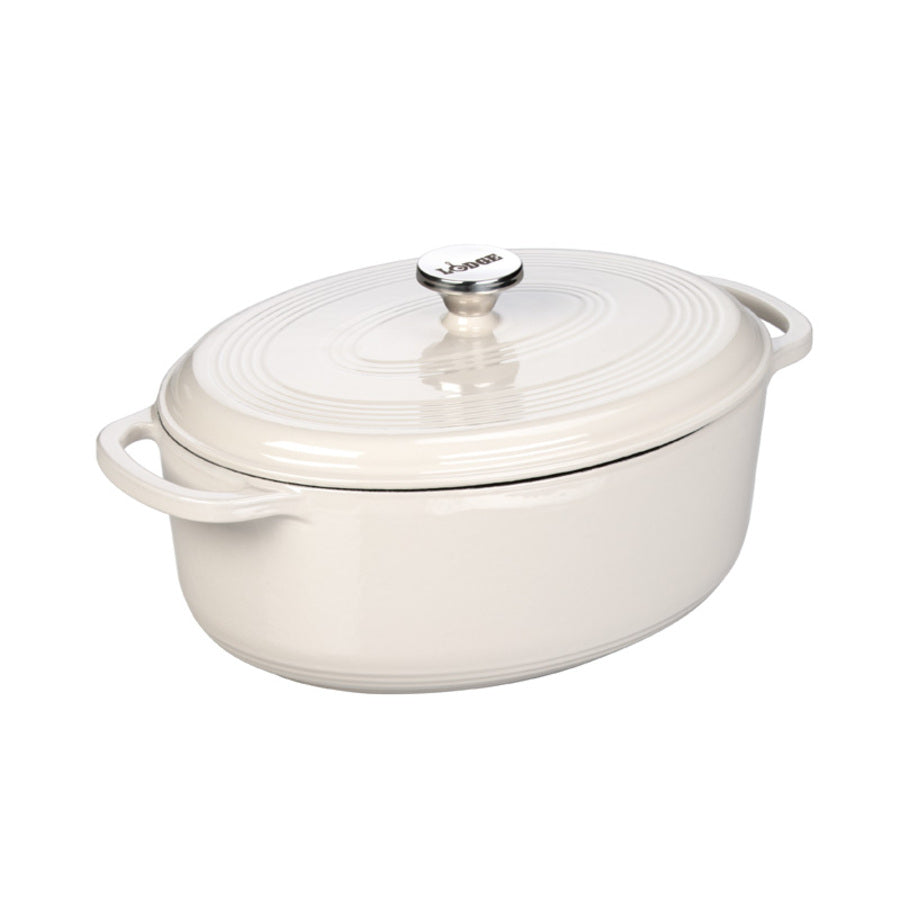 Essential Enamel Oval Dutch Oven - Lodge