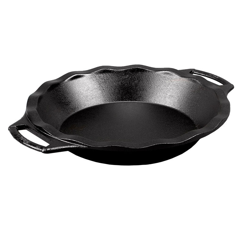 9 Inch Seasoned Cast Iron Pie Pan - Lodge